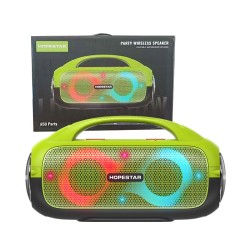 Coluna Bluetooth Hopestar A50 Party Verde Claro Coluna Bluetooth Hopestar A50 Party Verde Claro